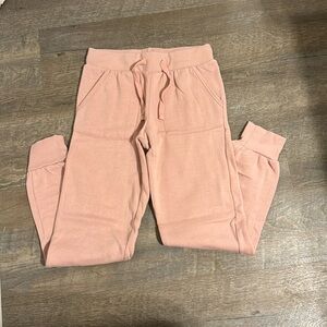 Super soft pink joggers!